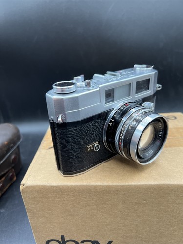 1958 Taron MX 35mm Film Camera with ARC Lens And Leather Case RARE TESTED - Picture 8 of 21