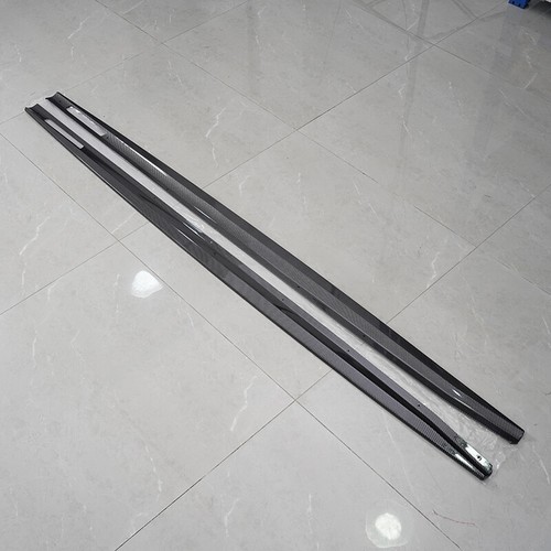Para 20-23 BMW Serie 4 G22 G23 M440i M SPORT Extensión Labio Faldones Laterales Carbono ABS - Imagen 12 de 12