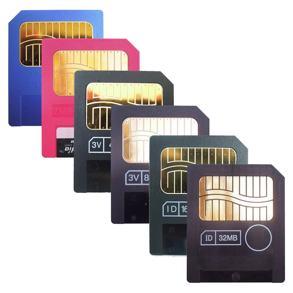 New 64,32,16,8,4,2MB SM Memory Card Smart Media for Camera MP3 wholesale - Image 1 of 1