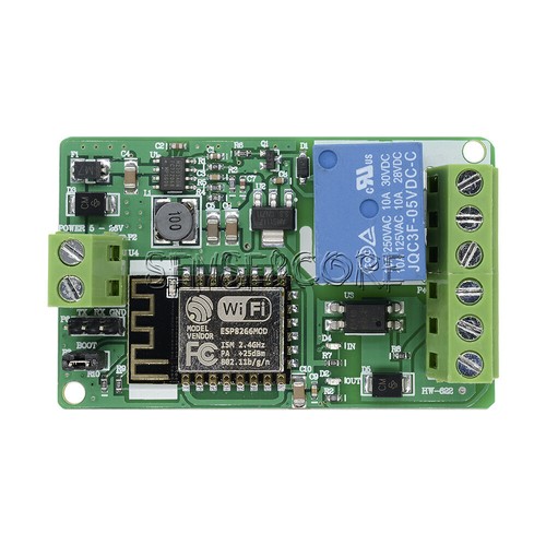 New ESP8266 220V 10A DC 7-30V Network Relay WIFI Module - Bild 11 von 13