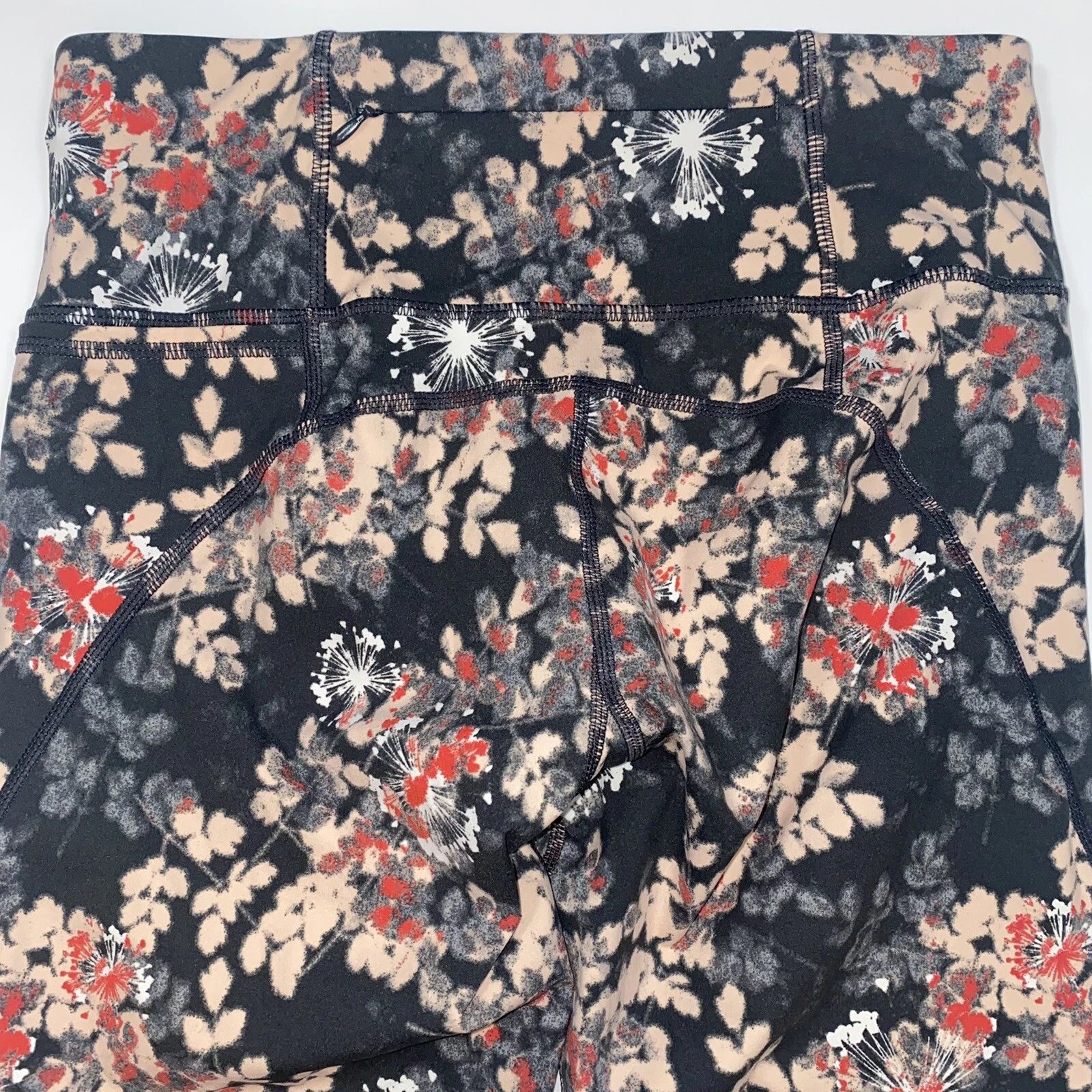sweaty-betty the power 7/8 length cropped floral leggings