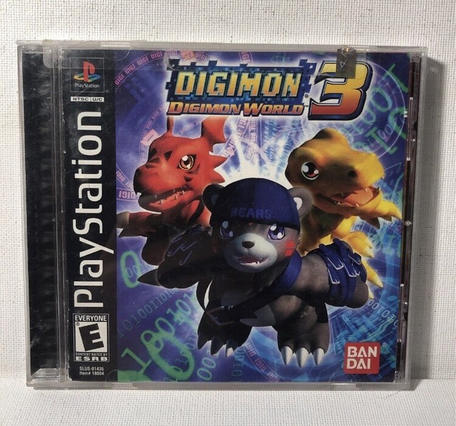Digimon World 3 (Sony PlayStation 1, 2002) for sale online