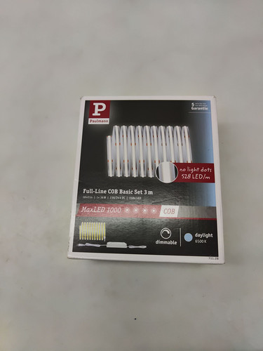 Paulmann 71128 MaxLED 1000 LED Striscia Full-Line COB 36W 1280lm/m 528LED/m - Foto 5 di 6
