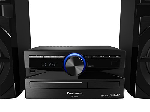 Panasonic SC-UX102E-K Sistema Mini, 300 W, Speaker a 2 Vie, Woofer da 13 cm, Let - Foto 4 di 4