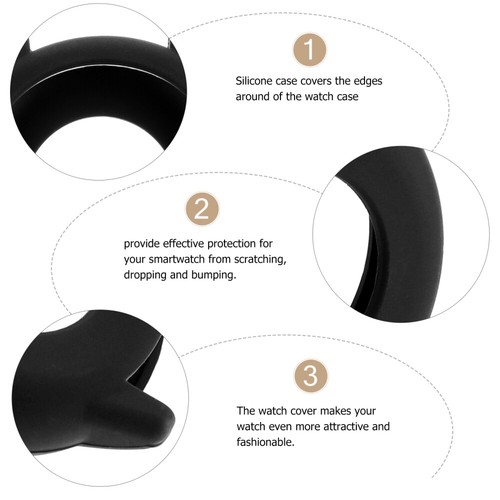 Simple Silicone Watch Shell Protector Compatible with Xiaomi Solar - Zdjęcie 2 z 12