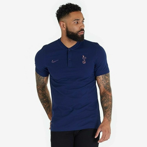 MENS NIKE TOTTENHAM HOTSPUR POLO SHIRT SIZE XXL (AT4340 429) BINARY BLUE
