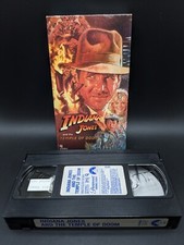 Indiana Jones And The Temple Of Doom (VHS, 1986) Harrison Ford