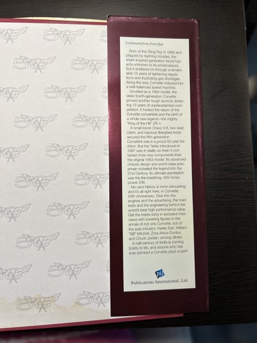 Corvette 50th Anniversary Hardcover Book | Auto Editors of Consumer Guide - Bild 14 von 18