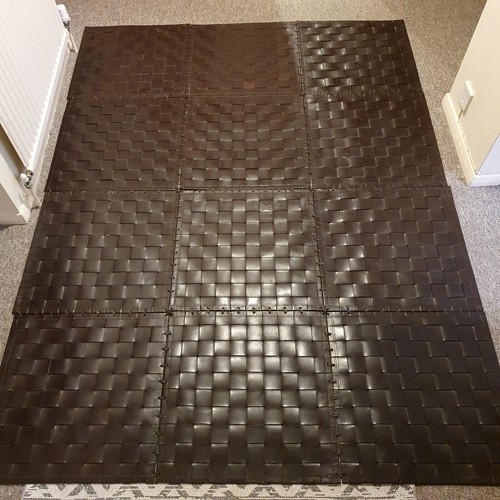 Woven Leather Strap Rug or Carpet RRP $1,800.00 - 第 5/13 張圖片