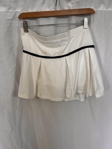NIKE Dri Fit women white pleated skort for tennis, pickle ball, golf size large - Picture 3 of 8