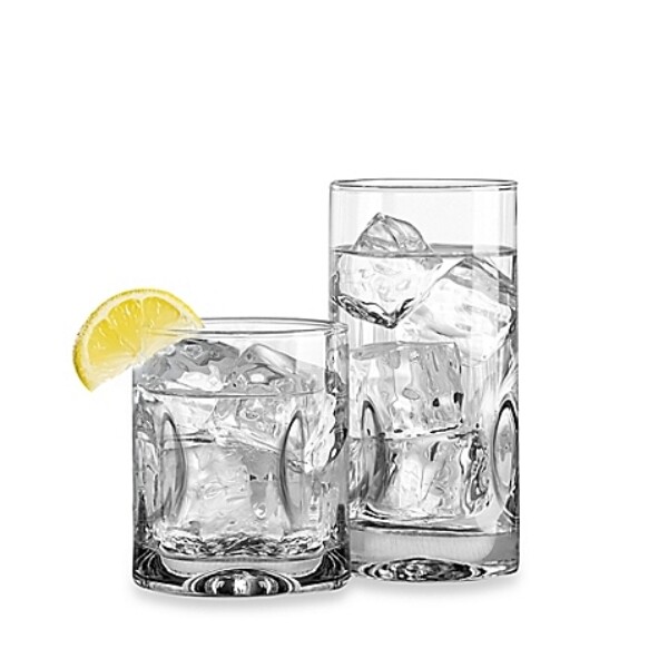 Impressions 16-Piece Glassware Set - 8 Medium, 8 Large - NEW - Free Shipping Impressions 16-Piece Glassware Set - 8 Medium, 8 Large - NEW - Free Shipping