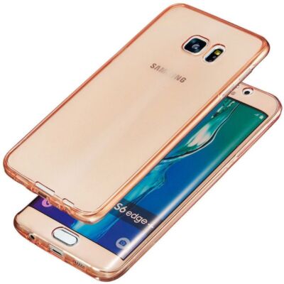 Full Handy Tasche Schutz Hülle Etui Case Transparent Cover TPU Bumper 360 Grad