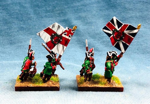15 mm YM Guerra de los Siete Años WGS pintado British Pennsylvania Provincials BA42 - Imagen 9 de 9