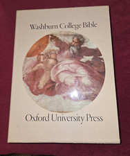 The Washburn College Holy Bible Oxford University Press with Slipcase 1980