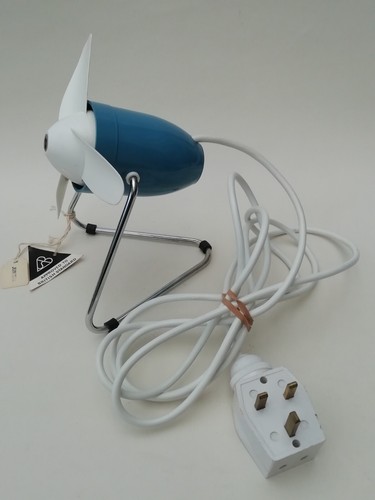 Pifco Junior Compact Electric Desk Table Fan 1062 Working Vintage 1970s