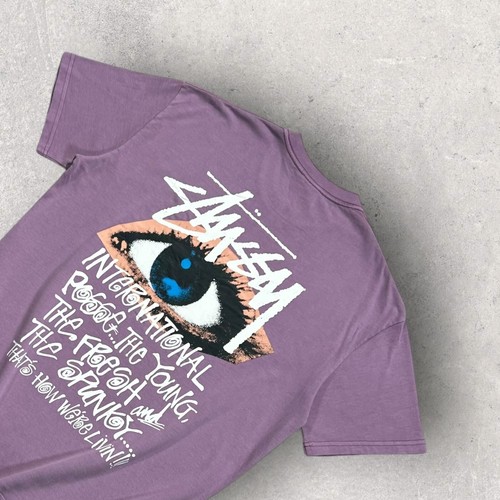 Stussy Logo T-shirt Large - Picture 3 of 5