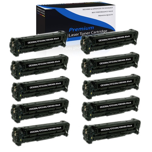10PK CB540A 125A Color Toner For HP Laserjet CM1312 CM1312nfi CP1515 CP1515n