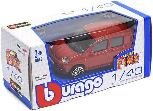 Auto 1:43 Fiat Panda, Rosso - Foto 11 di 12