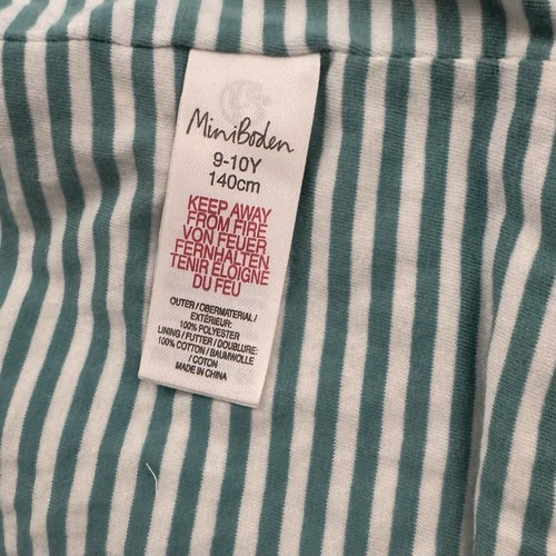 Mini Boden Girls Size 9-10Y Sherpa Front Zip Vest Jacket Hooded Tan Cream Pocket - Picture 12 of 13