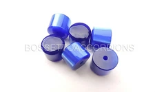 Accordion Buttons Pistons Blue 13.8x11.5 (mm) 