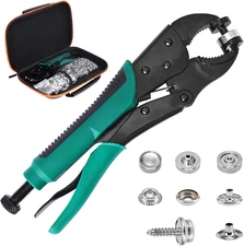 Canvas Snap Kit Marine Grade Stainless Steel Snaps Screw Snaps 354 PCS Boat Cove