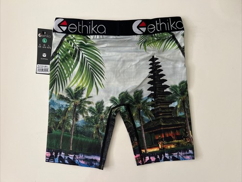 Set of 2 Ethika Youth Boys Boxer Briefs Size Large 10/12 Lux Python Primal Style - Picture 7 of 7