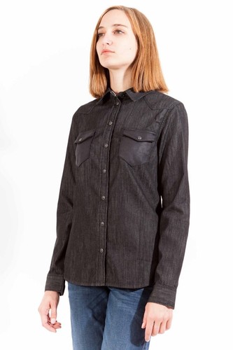 Bo l51bke47 It Camicia Donna Nero Lee Colore S1gfdwqf7