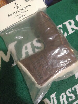 NEW! RARE, STEERHIDE SCOTTY ANNIVERSARY CLUB CAMERON PUTTER