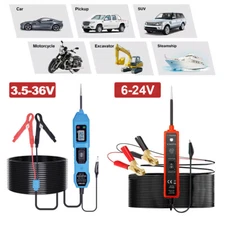 3.5-36V DC Digital Automotive Car Power Probe Circuit Electrical Tester Device
