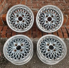 JDM SSR reverse Mesh FF 14" wheels for mazda 110x4 RX7 RX3 RX4 SA22C FB savanna