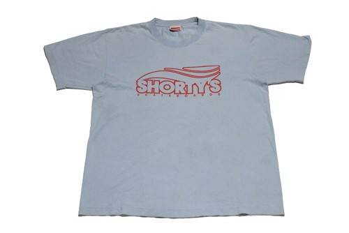 Vintage Shortys Skateboards T Shirt Large Mens USA