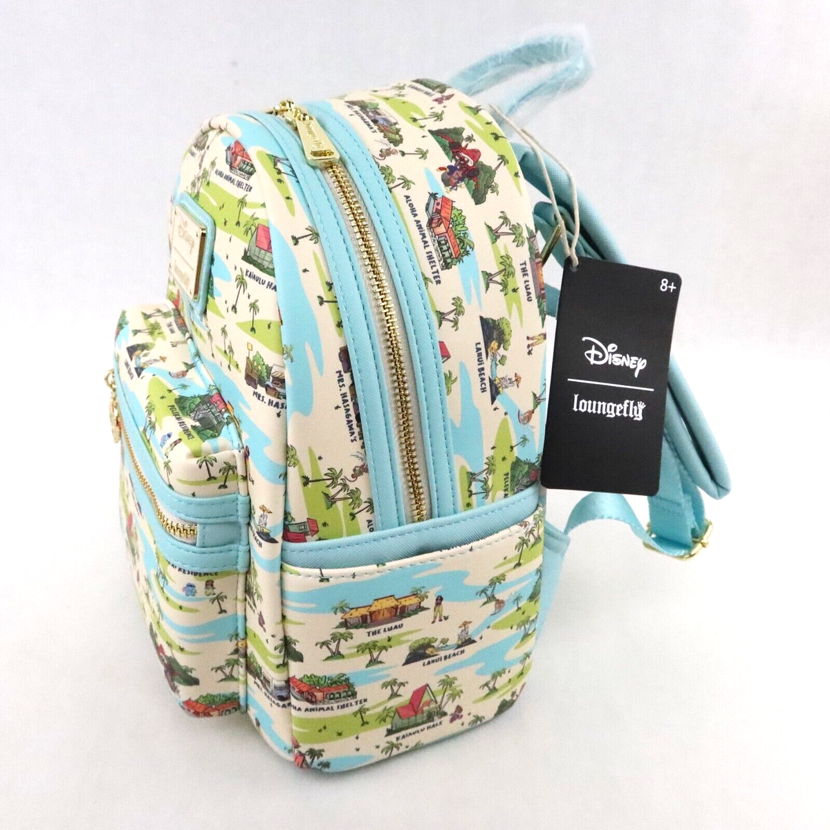 Loungefly Disney Lilo & Stitch Mini Backpack Bag Locations 