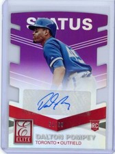 2015 Elite Dalton Pompey Rookie RC Status Die Cut #d 51/99 RC Autograph