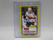 21-22 O-Pee-Chee OPC Aleksander Barkov P-26 Premier Tallboys Yellow Border Card