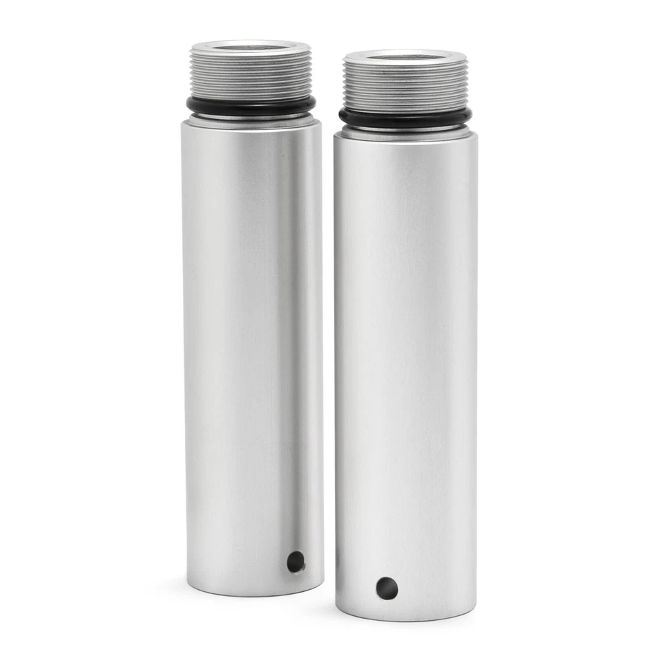 Tubo de horquilla 39 mm extensión de 5" para Harley Super Glide 87-up Sportster 883 1200 88up Foto 3 de 4