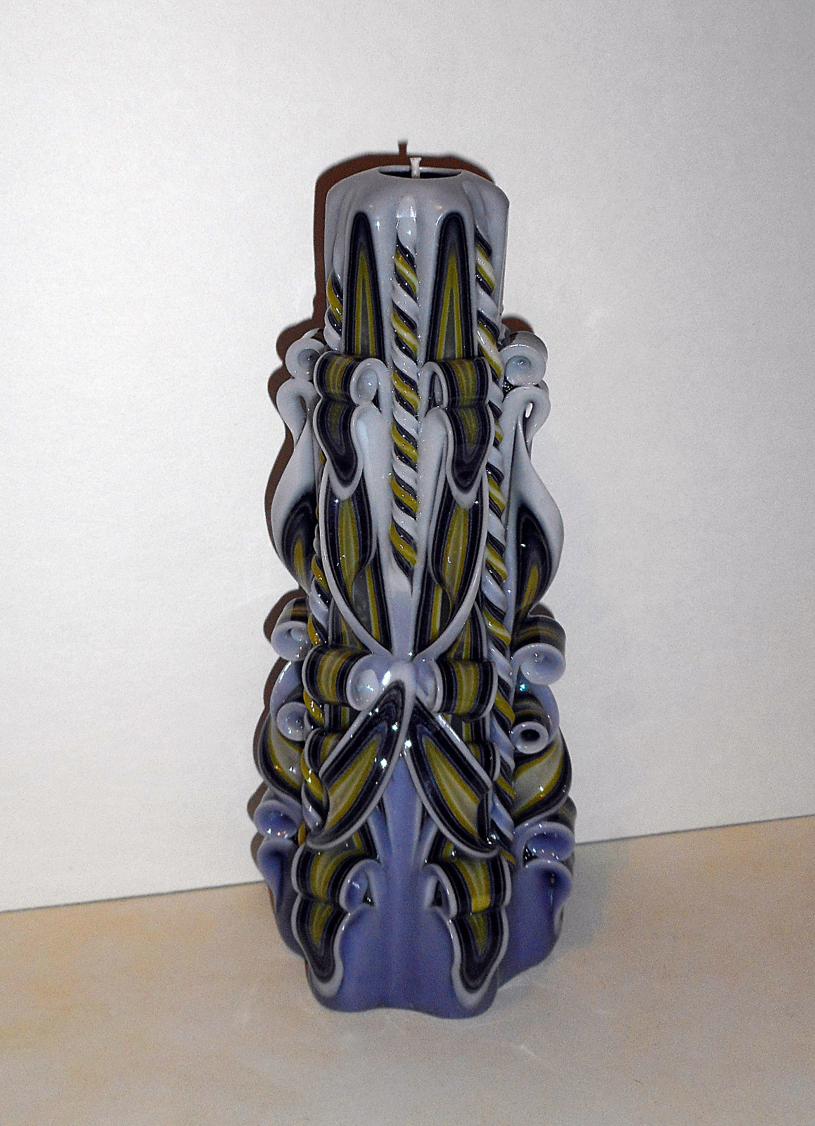 Unique handmade gift candle Hand Carved candles 8 inch 20cm Unique handmade gift candle Hand Carved candles 8 inch 20cm