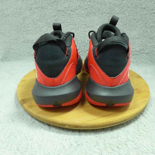 Under Armour Lockdown 6 rote und schwarze Basketballschuhe Herren Größe 12 3025616-600 - Bild 4 von 9