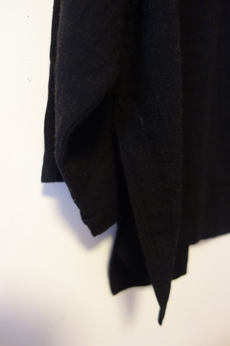 Schwarzer Crane Pullover Overall Wolle/Mix zweilagig Größe M Neu ohne Etikett - Bild 7 von 8