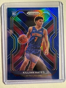 K269,086 - 2020-21 Panini Prizm Prizms Blue #270 Killian Hayes #/199