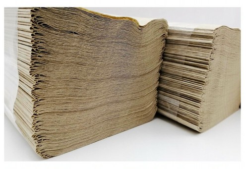 Papierhandtücher 1-lagig [1250 - 10.000 Blatt] Falthandtücher 25x23cm natur ZZ - Bild 12 von 16