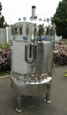 BIOENGINEERING 560 Liter Jacketed Stainless Steel 316L Tank Bioreactor Mixer