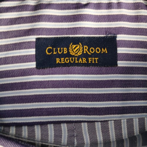Club Room Men's The Estate Dress Shirt Size 16.5 32/33 Wrinkle Resistant NWT - Picture 6 of 10