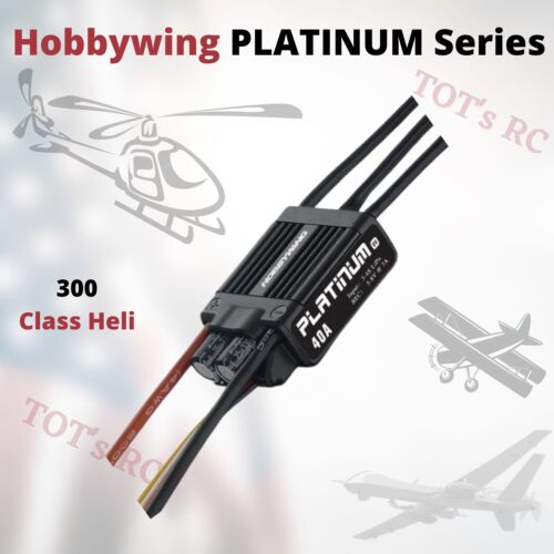 Hobbywing PLATINO 25A 40A 60A 80A 120amp *EVENTO CLEARANCE* - Foto 3 di 29