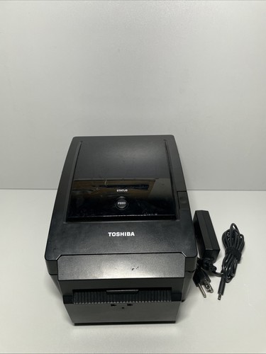 TESTED Toshiba B-EV4D Portable Direct Thermal 4x6 Label Printer LAN USB Serial - Picture 3 of 7
