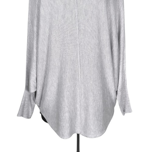 Kerisma Women's Ryu Sweater Gray Cashmere Blend Dolman Sleeve Knit Pullover S/M - Picture 6 of 8