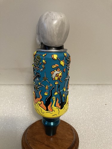 BEAVERTOWN NANOBOT SESSION IPA SKULL CAN Draft beer tap handle. ENGLAND - Picture 5 of 12