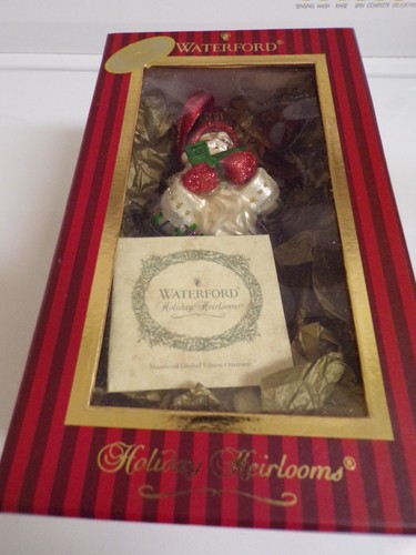 Waterford Holiday Heirlooms Ornament Weihnachtsmann #1944/3000 - Bild 2 von 2