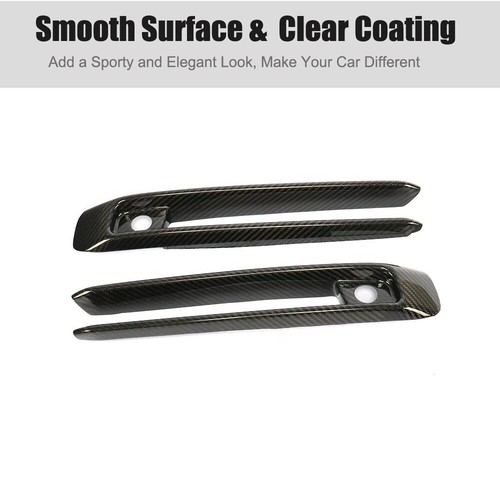 For Mercedes G-Class W463a W464 G63 Carbon Front Bumper Air Vent Trim 2019-2024 - Picture 13 of 16