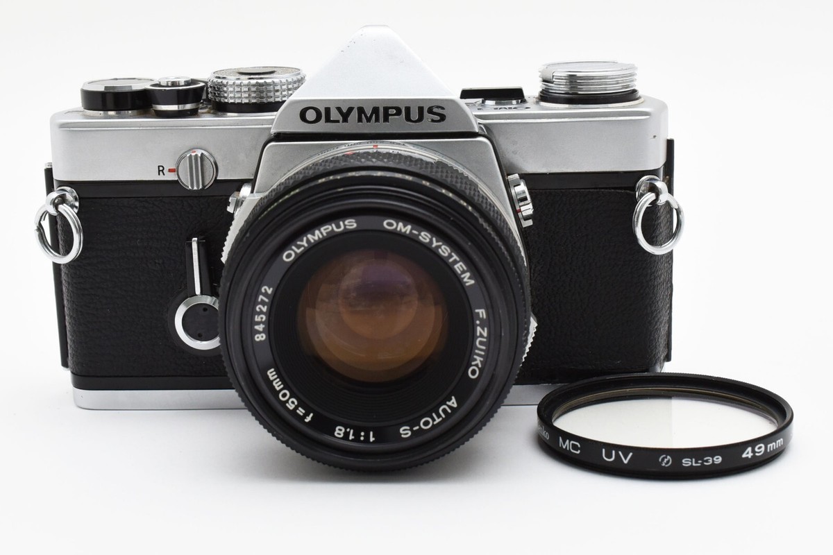 OLYMPUS OM-1 ブラック ZUIKO AUTO 1:1.8 50ｍｍ OH! [Near MINT] Olympus OM-1 SLR Film Black F.Zuiko Auto-S