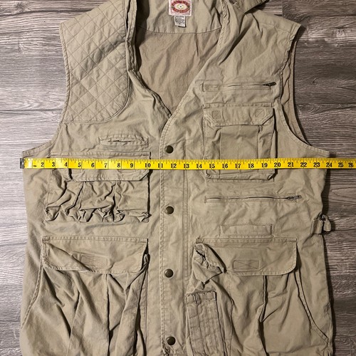 Banana Republic Vintage Safari Photographer Hiking Hunting Fishing Vest, Medium - Afbeelding 14 van 15